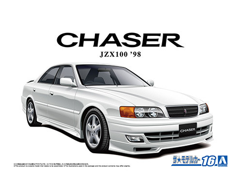 1/24 Model Car #16 Toyota JZX100 Chaser Tourer V '98