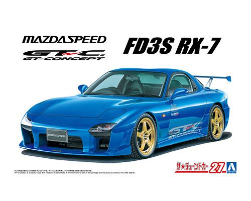 1/24 Tuned Car #27 Mazda Speed FD3S RX-7 A-Spec GT-C '99