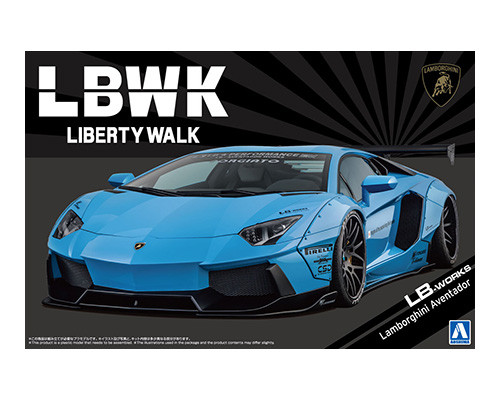 1/24 Liberty Walk #17 LB Works Lamborghini Aventador Ver.1