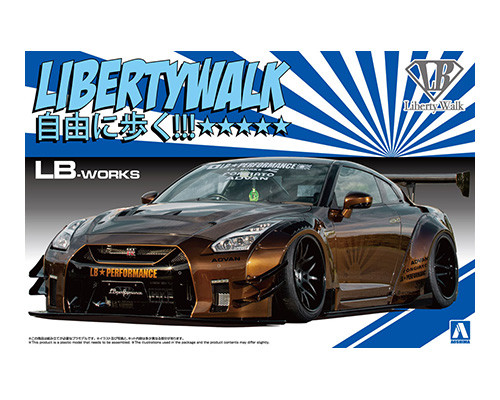 PRE-ORDER 1/24 Liberty Walk #12 LB Works R35 GT-R Type 2 Ver.1