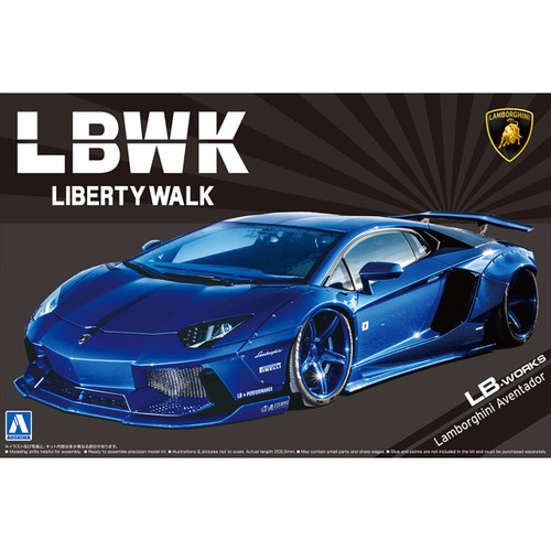 1/24 LBWK Liberty Walk Lamborghini Aventador Ver.2