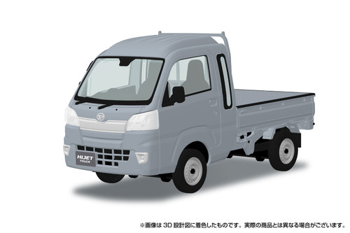 PRE-ORDER 1/32 SNAP KIT #29-BS Daihatsu S500P Hijet Truck Jumbo Bright Silver Metallic