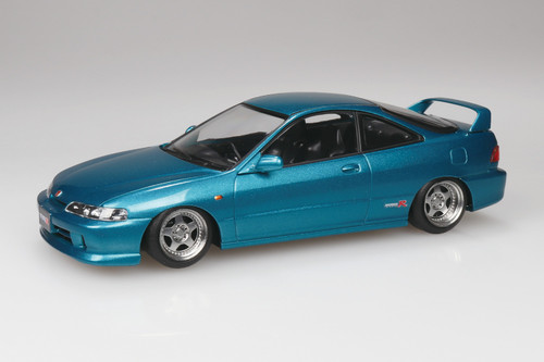 PRE-ORDER 1/32 SNAP KIT #22CU-MG Honda DC2 Integra Type R Custom Wheel Metallic Green