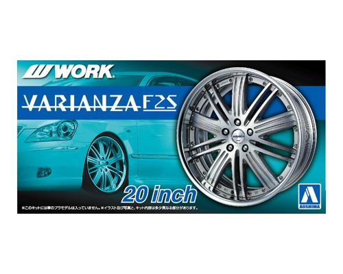 1/24 Tuned Parts #50 Work Varianza F2S 20 Inch