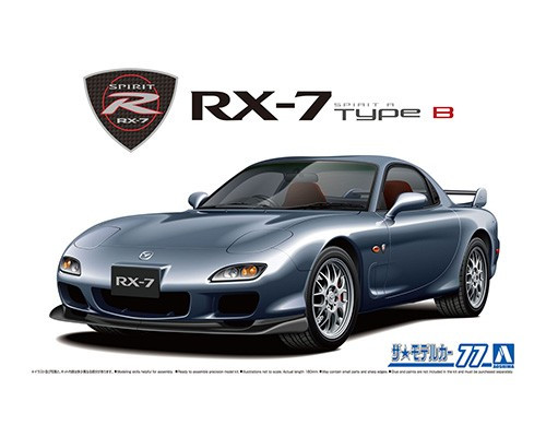 1/24 Model Car #77 Mazda FD3S RX-7 Spirit R Type B '02