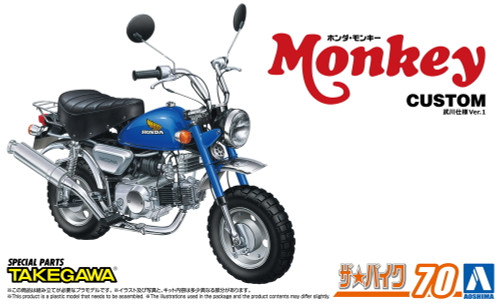 1/12 Bike #70 Honda Monkey '78 Custom Takegawa Ver.1