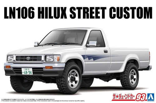 1/24 Tuned Car #93 LN106 Toyota Hilux Longbed Street Custom '94