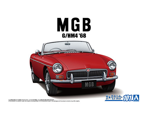 1/24 Model Car #101 BLMC G/HM4 MG-B Mk-2 '68