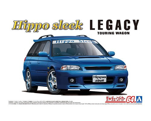 1/24 Tuned Car #64 Subaru Hippo Sleek BG5 Legacy Touring Wagon '93