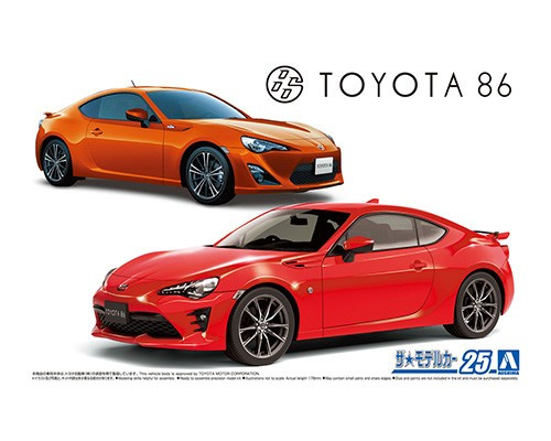 1/24 Model Car #25 Toyota ZN6 Toyota 86 '16