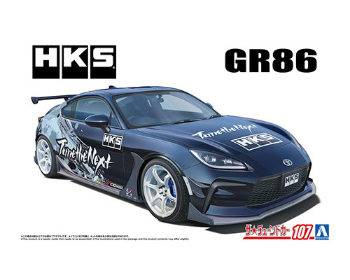 1/24 Tuned Car #107 HKS ZN8 Toyota GR86 '21 Type-S