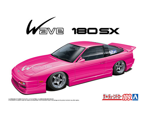 1/24 Tuned Car #109 B-Wave RPS13 Nissan 180SX ’91 Ver.A