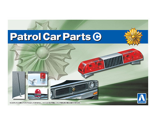 1/24 Tuned Parts #98 Patrol Car Parts C