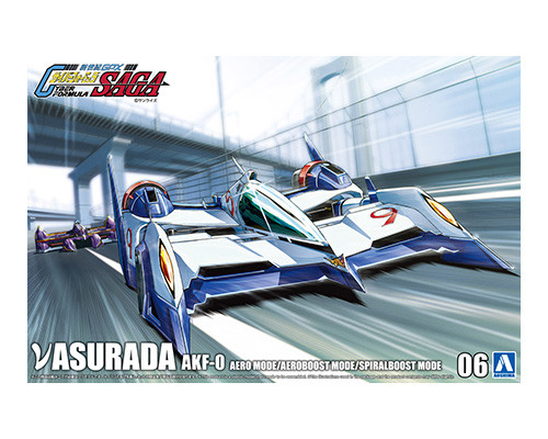 1/24 Cyber Formula #06 New Asurada AKF-0 Aero Mode/Aeroboost Mode/Spiralboost Mode