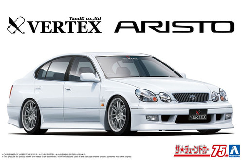 Aoshima 1/24 Tuned Car #75 Vertex Toyota JZS161 Aristo '00