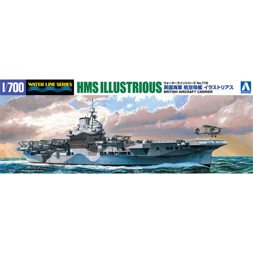 1/700 British Aircraft Carrier HMS Illustrious