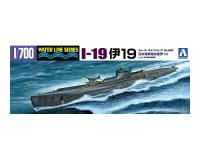 1/700 Waterline #459 Japanese Navy Submarine I-19
