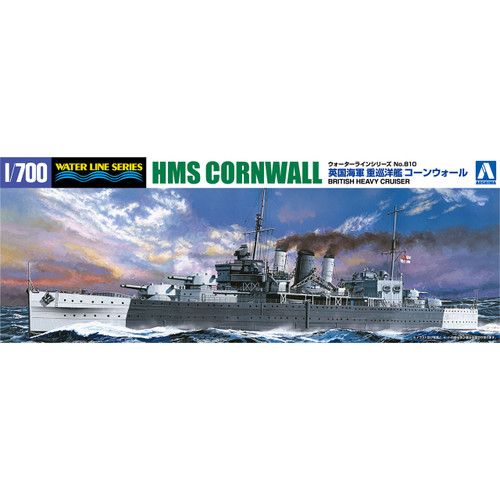 1/700 British Heavy Cruiser HMS Cornwall