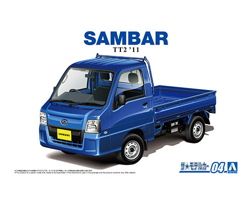 1/24 Subaru TT2 SAMBAR Truck WR Blue Limited 2011