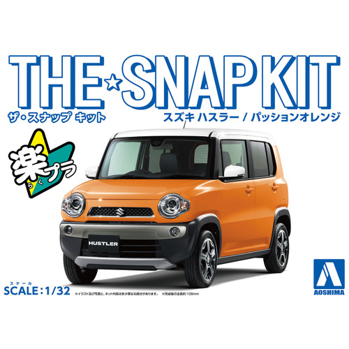 1/32 SNAP KIT Suzuki Hustler (Passion Orange)