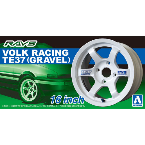 1/24 Volk Racing TE37 (Gravel) 16 inch