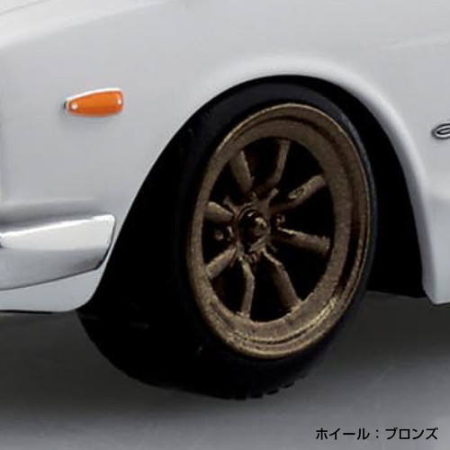 1/32 Snap Kit #16CU-WH Nissan C10 Skyline 2000GT-R Custom Wheel White
