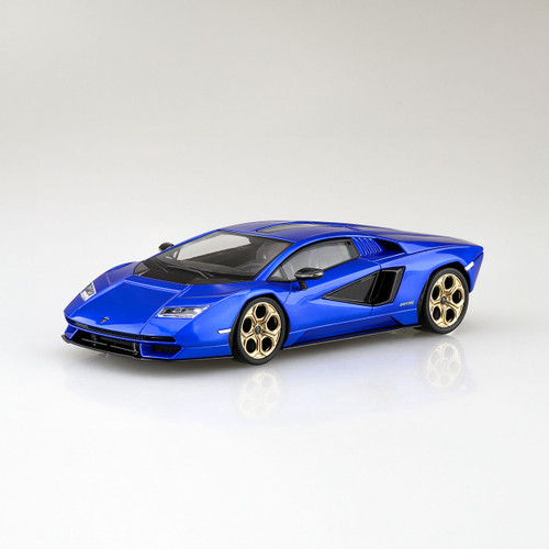 1/32 Snap Kit #19-F Lamborghini Countach LPI 800-4 Metallic Blue