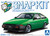 1/32 Snap Kit #11Cu-Gn Toyota Sprinter Trueno Custom Wheel (Green)