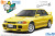 1/24 Snap Car #04-DY 1/24 CE9A Lancer GSR Evolution III 1995 Dandelion Yellow