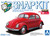 1/32 Snap Kit #20-RR Volkswagen Beetle Ruby Red