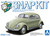 1/32 Snap Kit #20-RG Volkswagen Beetle Reed Green