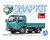 1/32 SNAP KIT #23-TE Hino Dutro Truck Turquoise