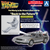 PRE-ORDER 1/24 Movie Mecha #BT-05 Time Machine from Back to the Future Part I with Marty Mcfly Figure