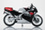 1/12 Diecast Motorcycle Honda NSR250R '89 Black x Seed Silver Metallic