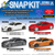 PRE-ORDER 1/32 SNAP KIT #10CU-CW Toyota GR86 2021 Custom Wheel Crystal White Pearl
