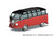 PRE-ORDER 1/32 SNAP KIT #30-BR Volkswagen Bus Chestnut Brown/Sealing Wax Red