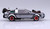 Aoshima 1/43 Movie Mecha #13 Back To The Future Pullback Delorean from Part 3 & Rail Road