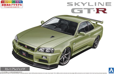 Aoshima 1/24 Nissan BNR34 Skyline GT-R V-spec II Nur '00