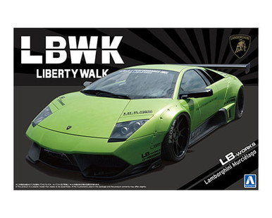LBWK LB Murciélago 1/64 2台豪華専用アクリル台座付 4905083059944_pkg__12288.