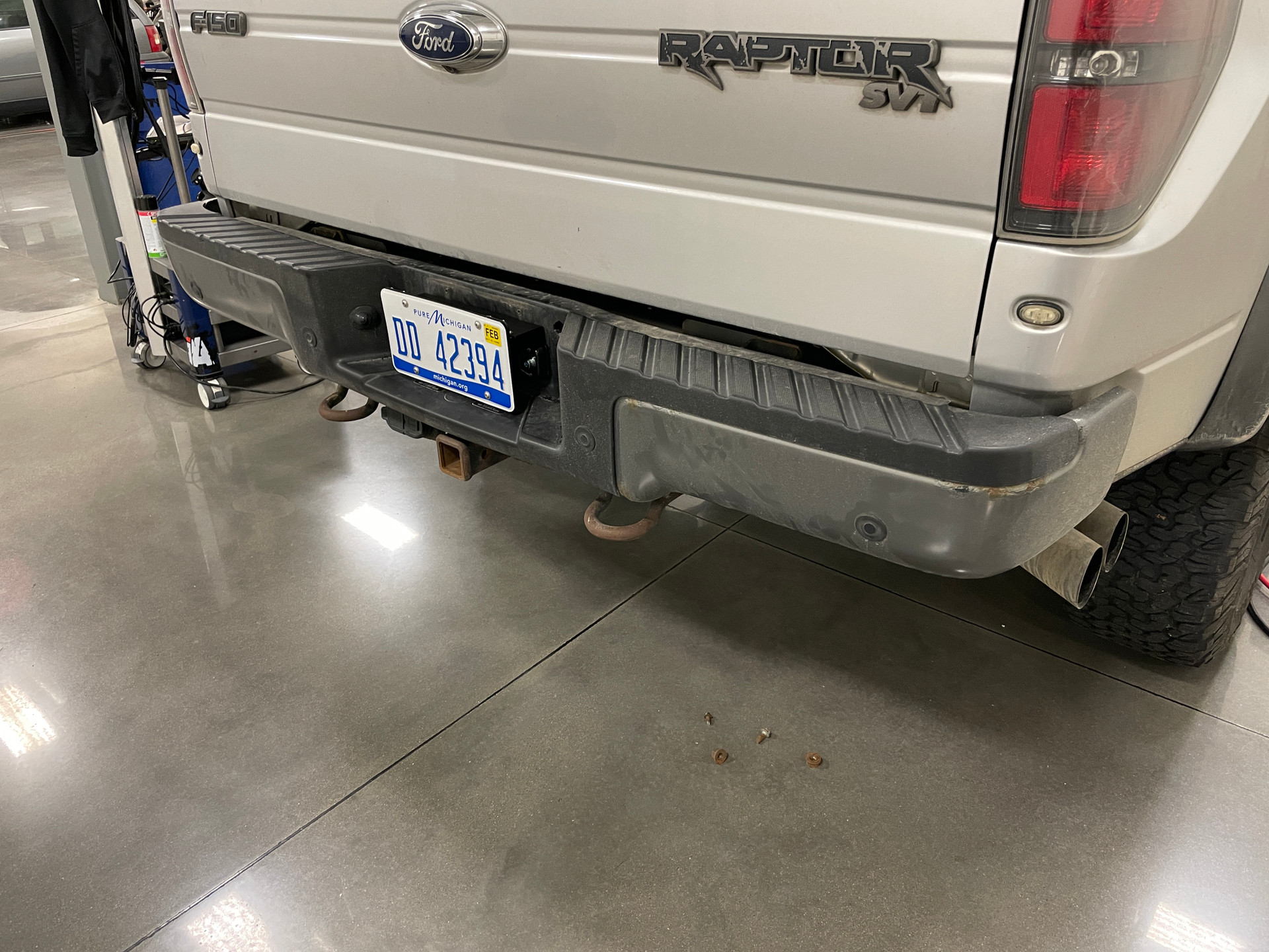 Ford Raptor Gen1 Hidden Rear Winch Mount 20102014