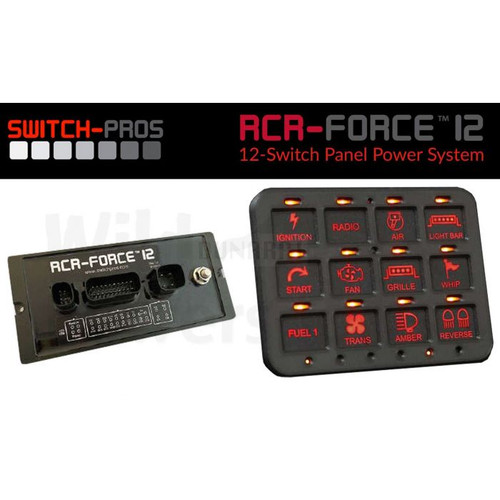 Switch-Pros RCR Force-12 switch panel