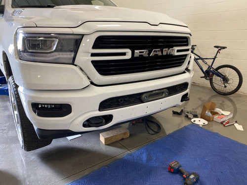 2019+ Ram Hidden Winch Mount