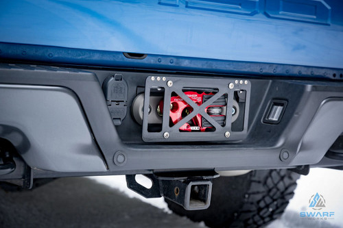 Ford Raptor Gen2 Hidden Rear Winch Mount