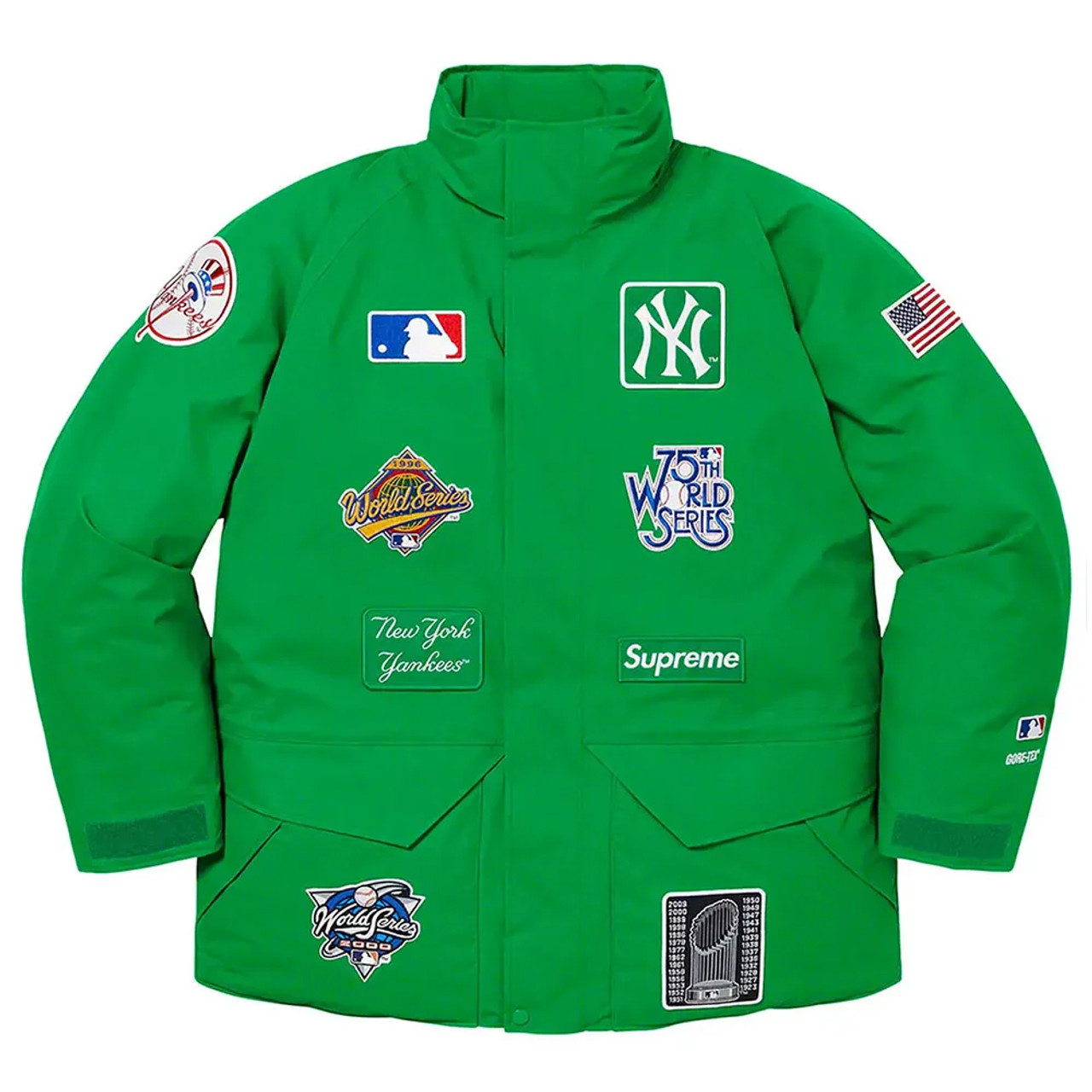 supreme NY ナイロンジャケット New York Yankees Down Supreme Nylon Jacket