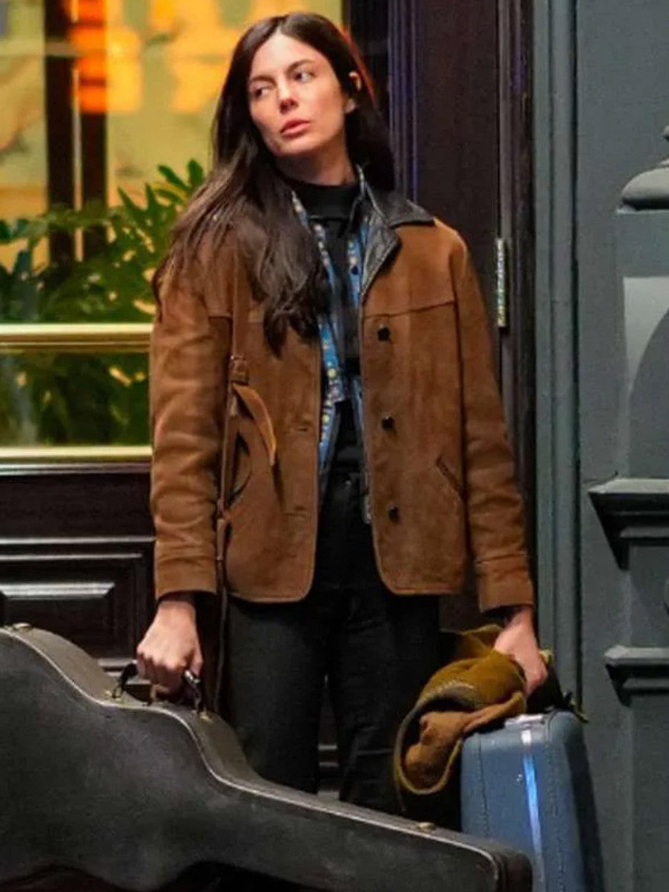Joan Baez A Complete Unknown Suede Jacket