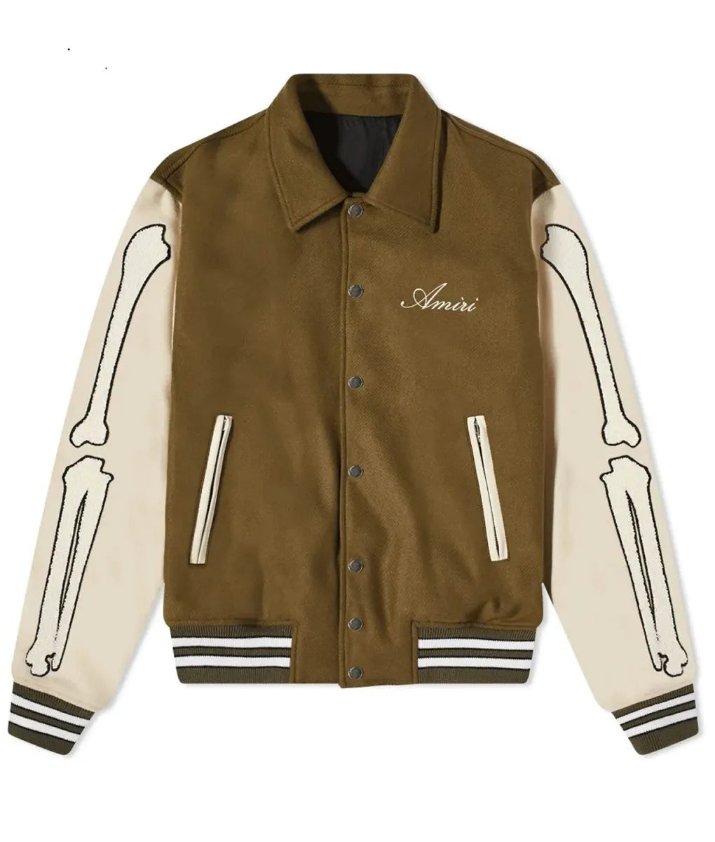 Amiri Bones Varsity Jacket