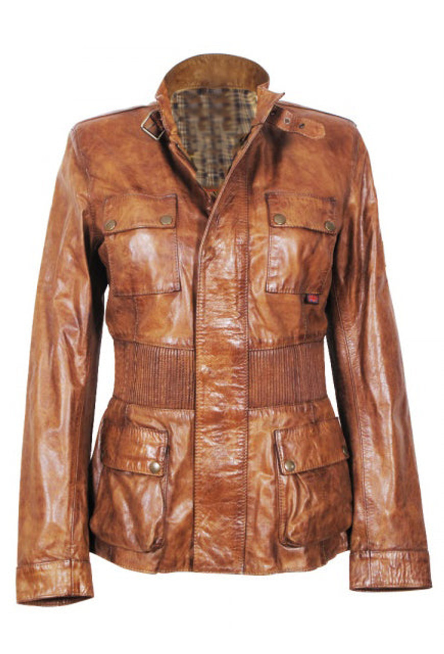 Vintage Genuine Leather Jacket