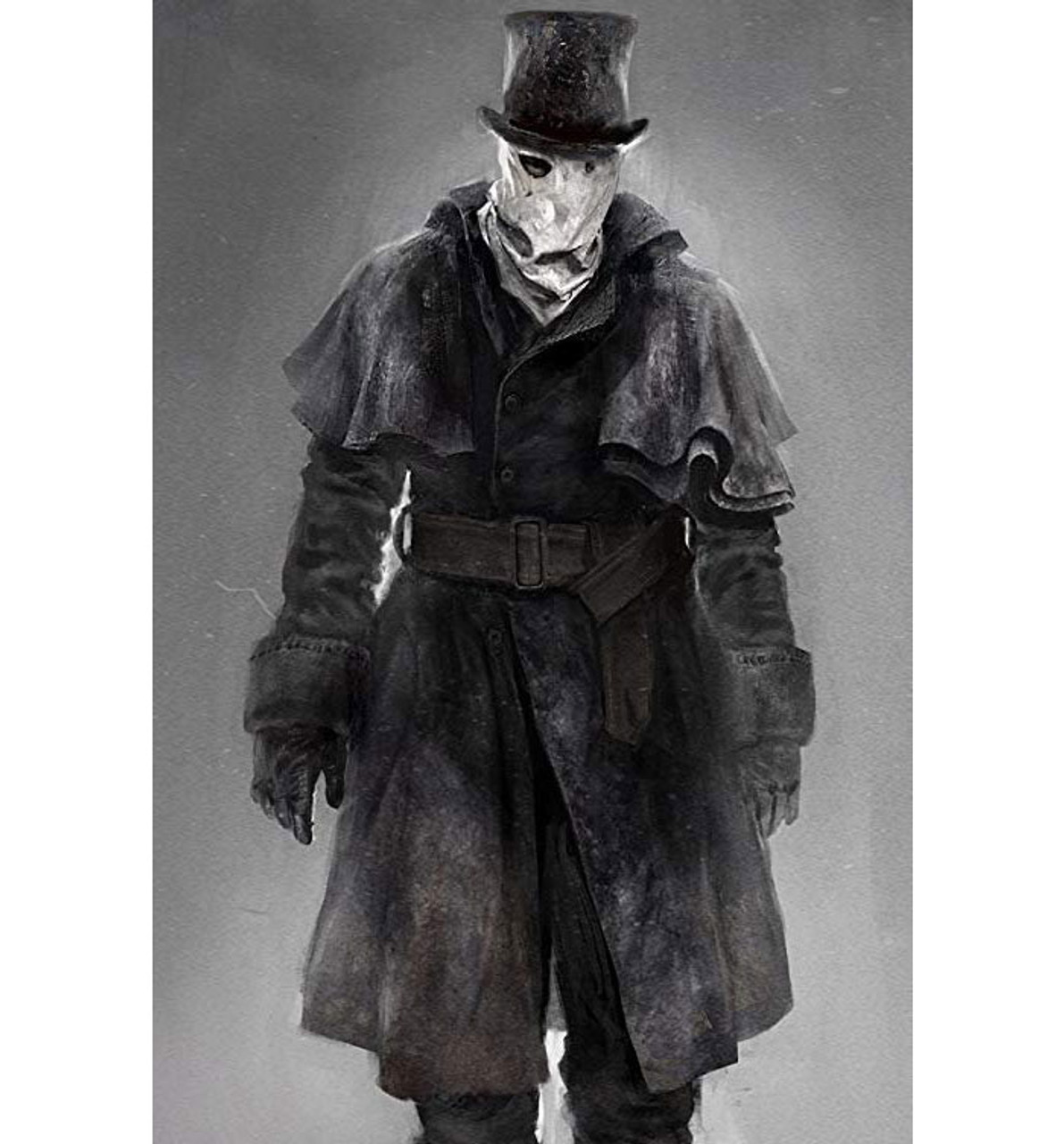 Assassin's Creed Jack The Ripper Black Trench Coat