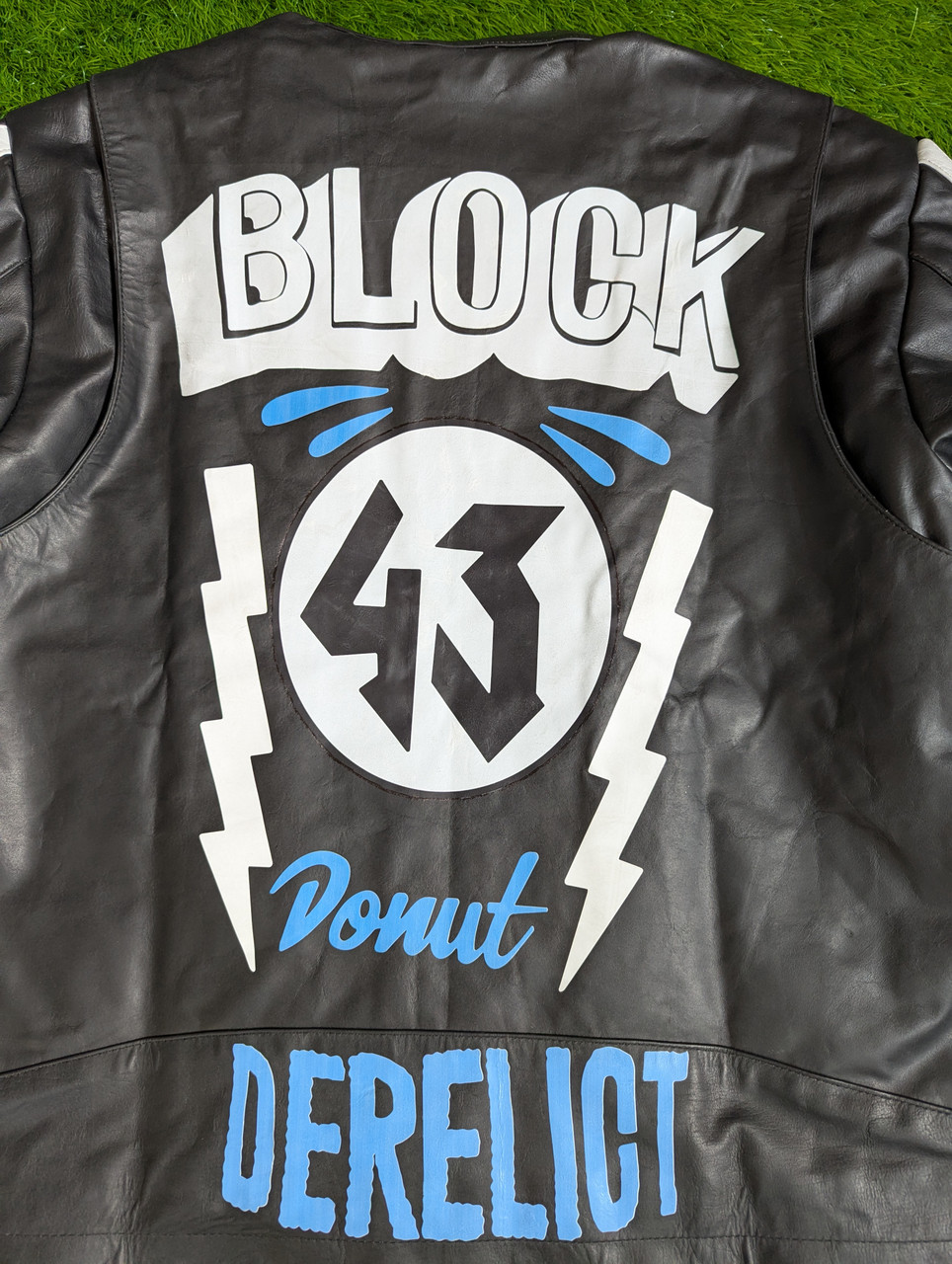 kenken☆　ブルコ Ken Block Black Leather Jacket