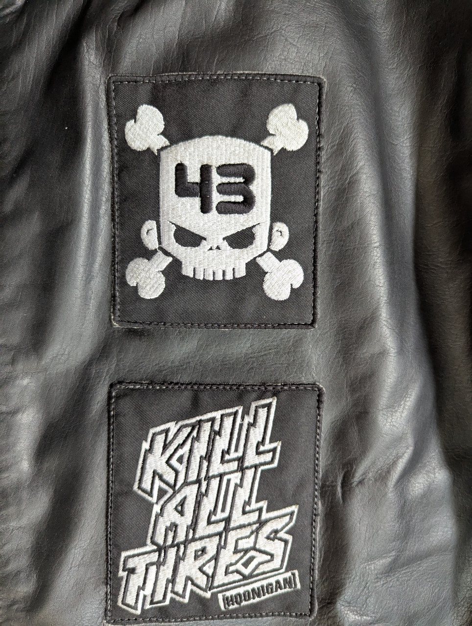 Ken Block Black Leather Jacket